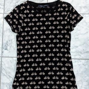 French Connection - Bicycle Print Tee